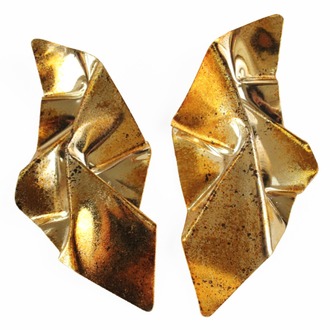 Antique Twist Büyük Küpe