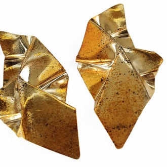 Antique Twist Büyük Küpe