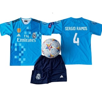 ÇOCUK BEDEN ( 4- 12 ) REAL MADRİD SERGIO RAMOS FORMA