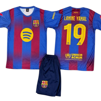 ÇOCUK BEDEN ( 4- 12 ) YAŞ ARASI LAMİNE YAMAL BARCELONA