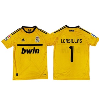 İker Casillas 2011-12 Sezonu R.Madrid Nostalji Kısa Kollu Retro Kaleci Forması