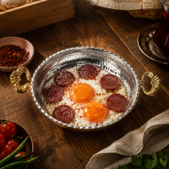 Gaziantep El İşçiliği Kalın Bakır Tava (Sahan)  Farklı Ebat Seçenekleriyle 18-20-22 cm