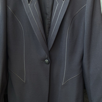 Shadow Stitch Blazer — 90’s Urban Tailoring