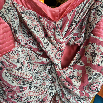Pink Silk Top