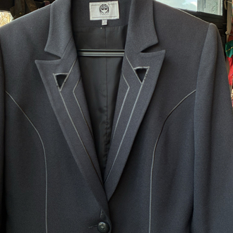 Shadow Stitch Blazer — 90’s Urban Tailoring