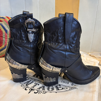 90’s Hellfire Western Leather Boots