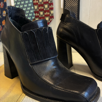 Paolo Italy Leather Heels