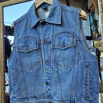 90's Balins Denim Vest