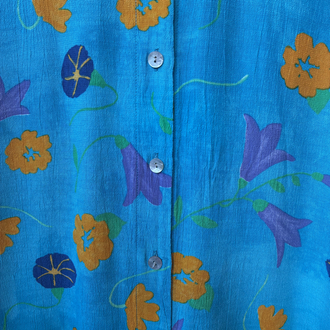 80's Flowers Garden Shirt