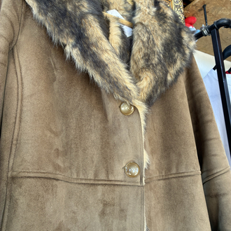 90's Y-LONDON Faux Fur Coat