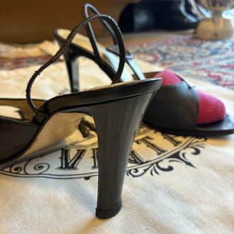 80's Black Mules