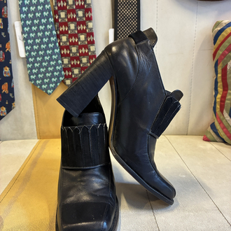 Paolo Italy Leather Heels