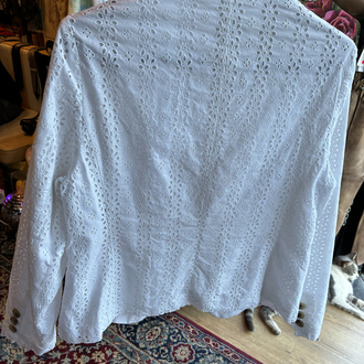 90's Lace Details Shirt