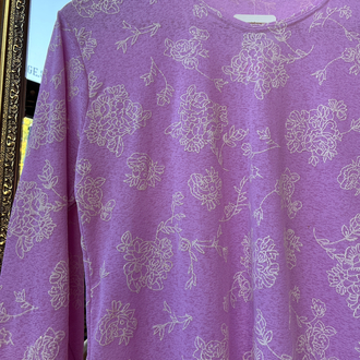90's Pink Transparan Gorgeous Blouse 