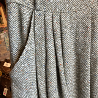 80's Wool Skirt