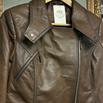 Dark Brown Leather Jacket