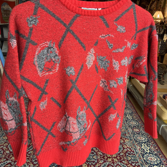 70's Horse And Luck Knit