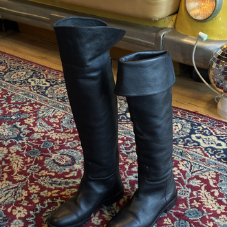 VALENTINO LEATHER BOOTS