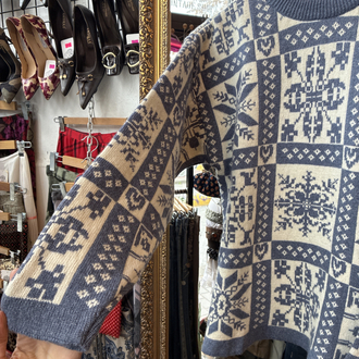 80's Tiffany&Tomato Knit
