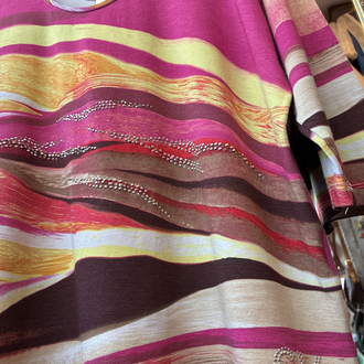 00’s Gerry Weber Colorwave Rhinestone Top