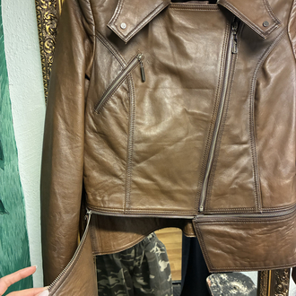 Dark Brown Leather Jacket