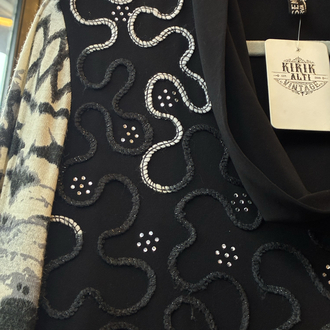 Y2K Black D2 Blouse