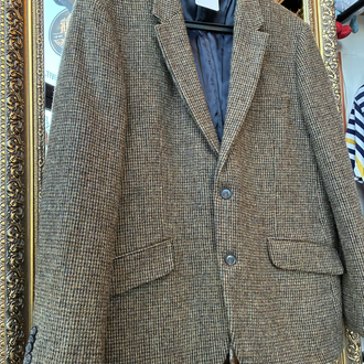 80's Wool Plaited Blazer
