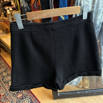 Gigi Black Mini Shorts