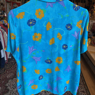 80's Flowers Garden Shirt