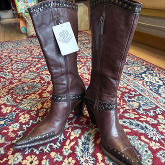 Diego Puerta Leather Boots