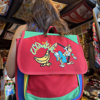 90’s L.C. Waikiki “Banana Monkey” Backpack