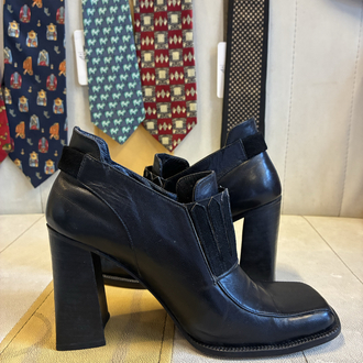 Paolo Italy Leather Heels