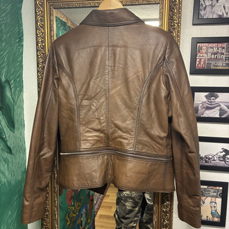 Dark Brown Leather Jacket