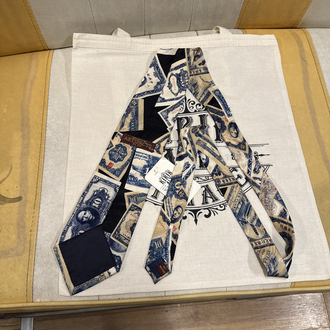 Museum Artifacts Tie | Rare Chinese Banknotes Design