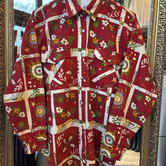 80's Red Sky Shirt