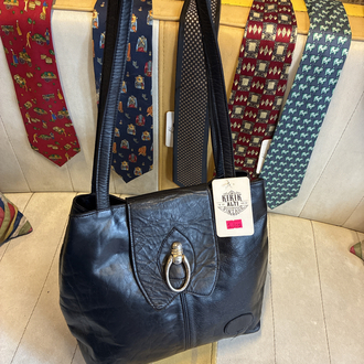 Black Leather Bag