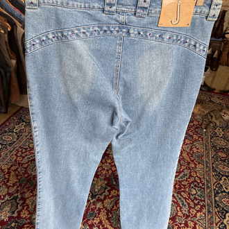 00's Escada Denim Trousers 