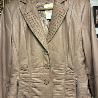 Gerry Weber Dream Pink Leather Jacket