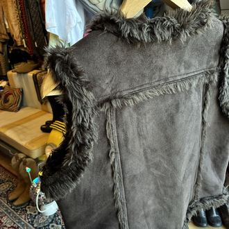 90's Yessica Fake Fur Vest