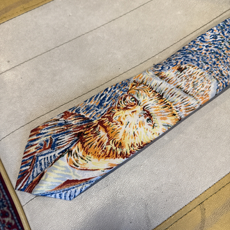 Van Gogh Series Art Silk Tie