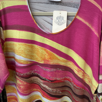 00’s Gerry Weber Colorwave Rhinestone Top