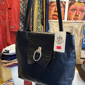 Black Leather Bag