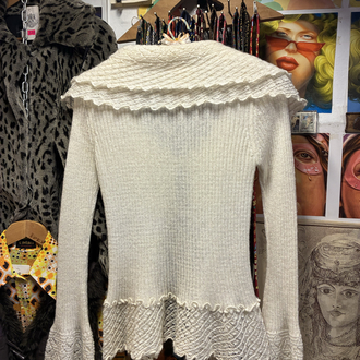 1970 Mohair Wool Cardigan 