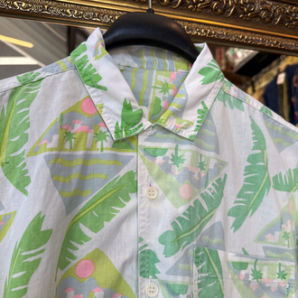 80’s Tropical Wave Aloha Shirt