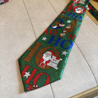 Santa’s Chaos Tie — 90’s Christmas Fever