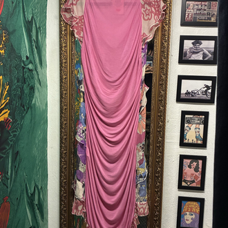 90's No-l-ita Italy Silk Dress 