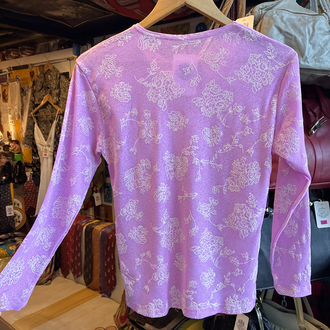 90's Pink Transparan Gorgeous Blouse 