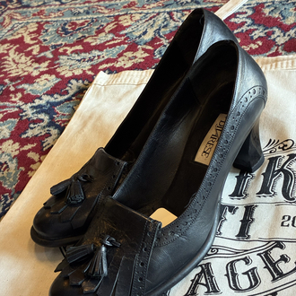 90's Divarese Leather Heels