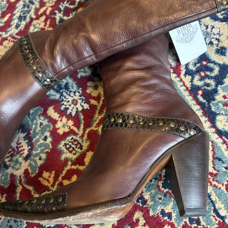 Diego Puerta Leather Boots