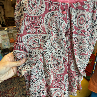Pink Silk Top